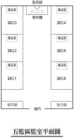 监室平面图