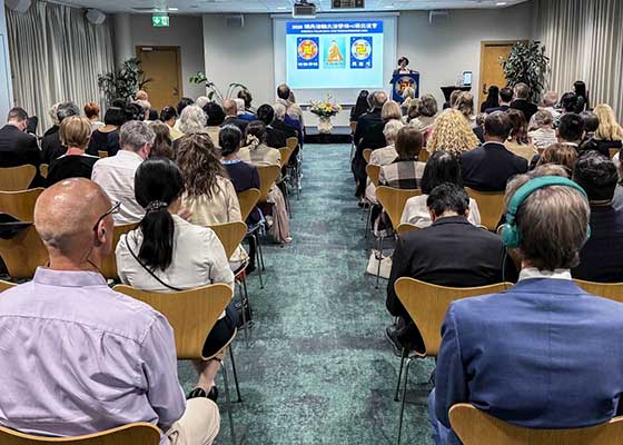 瑞典法会　新老学员分享修炼中的成长